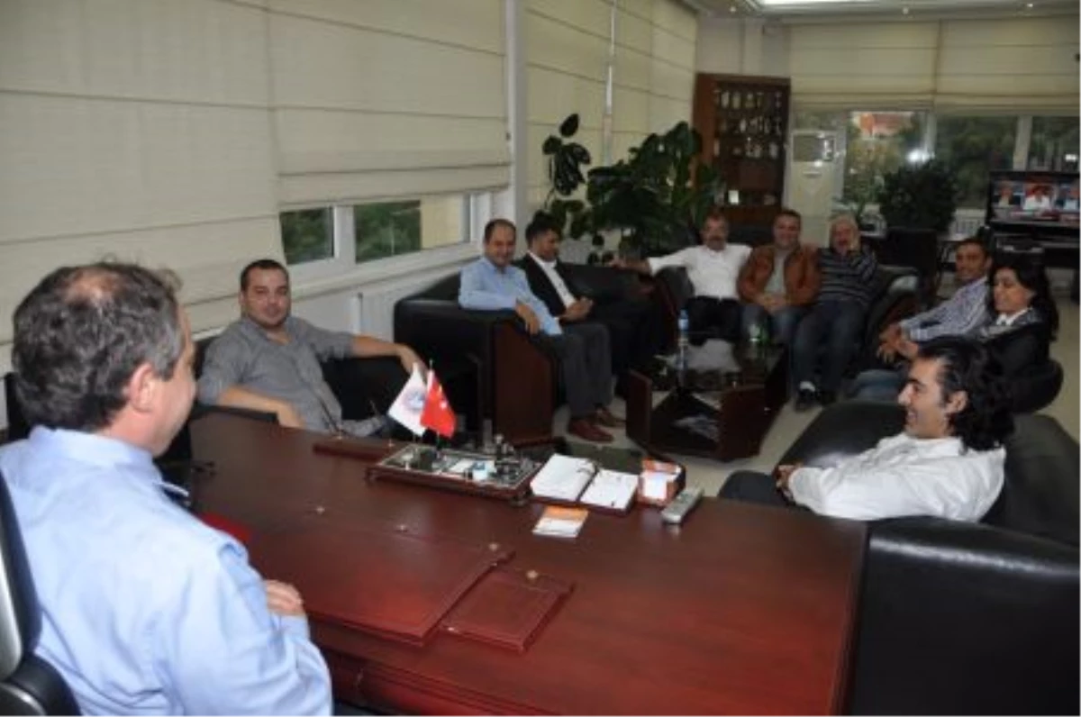CHP Merkez İlçe Yönetiminden Belediyeye Ziyaret
