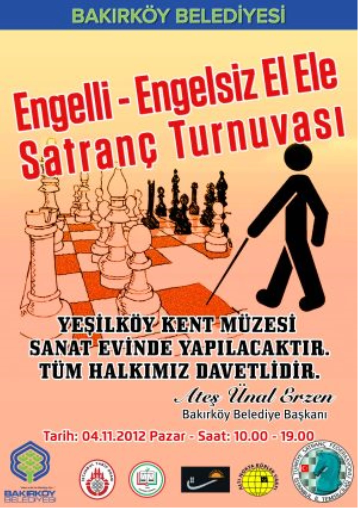 Engelli-Engelsiz El Ele Satranç Turnuvası