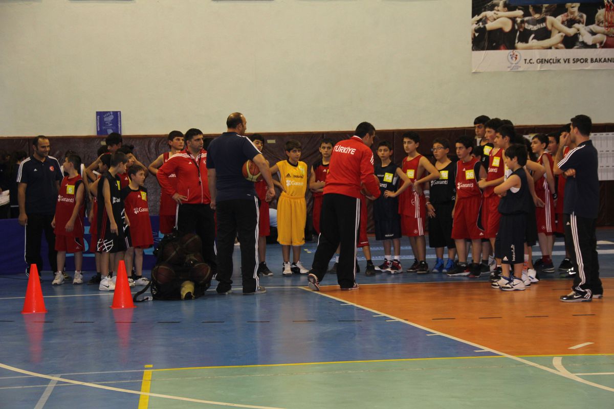 Erzurum\'da Basket Milli Takım Yıldız Seçmeleri