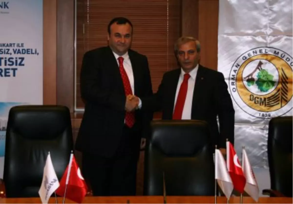 Halkbank, Orman Genel Müdürlüğü\'yle İşbirliği