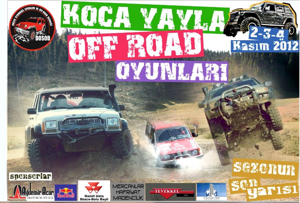 Off Road\'cular Koca Yayla\'da Buluşuyor