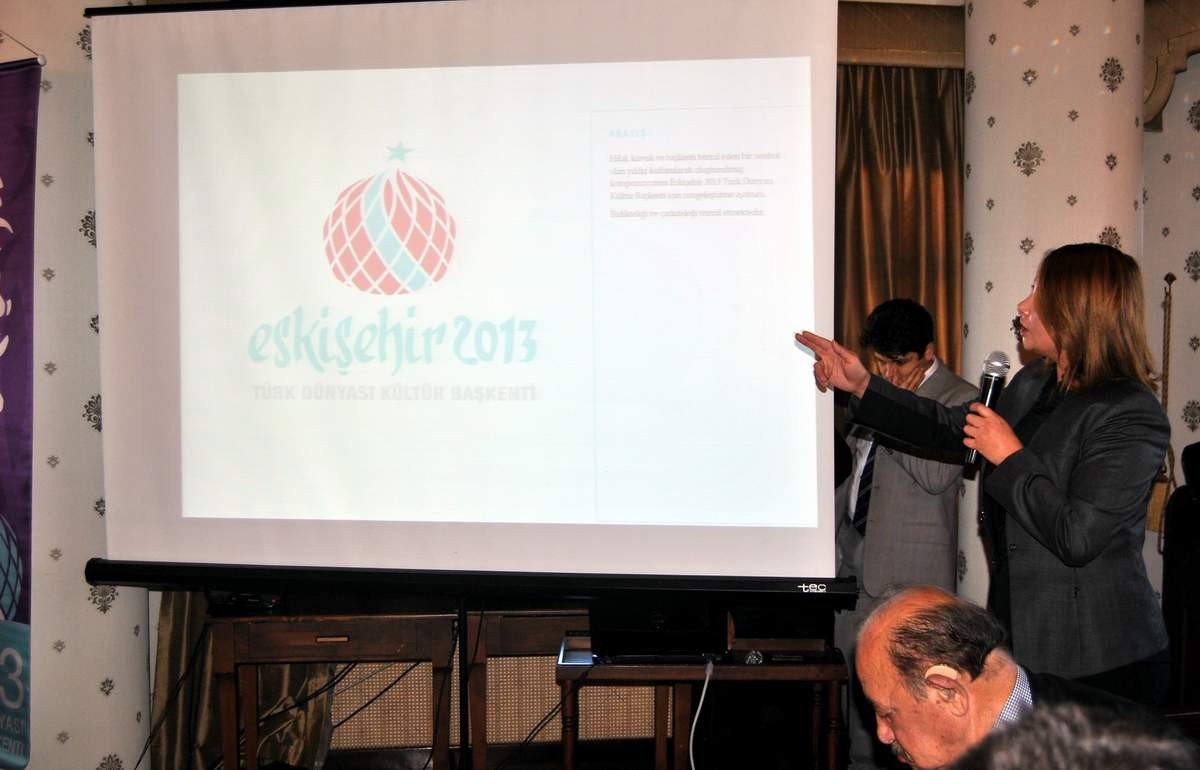 2013 Eskişehir Türk Dünyası Kültür Başkenti\'nin Logosu Tanıtıldı