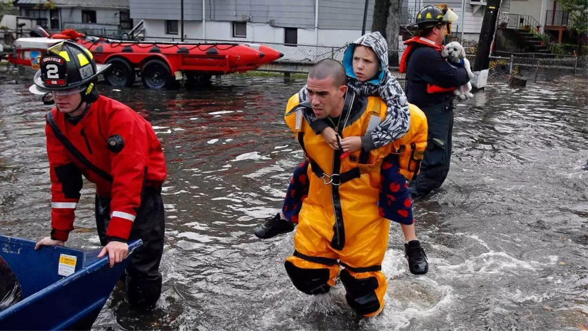 ABD'deyi Vuran Sandy Kasırgası