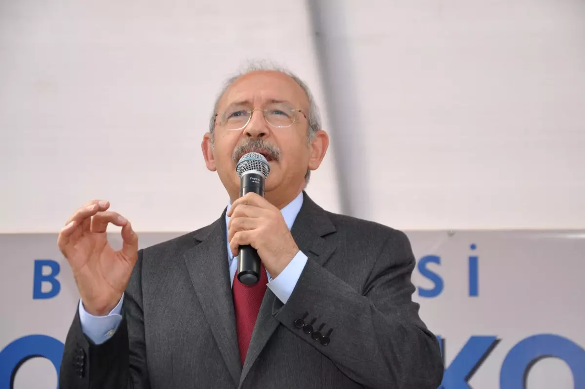 CHP Genel Başkanı Kılıçdaroğlu Açıklaması