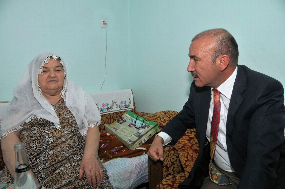 Doktor Başkan\'dan Hasta Ziyareti