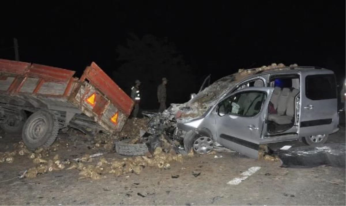 Elazığ\'da Trafik Kazası: 1 Ölü, 5 Yaralı
