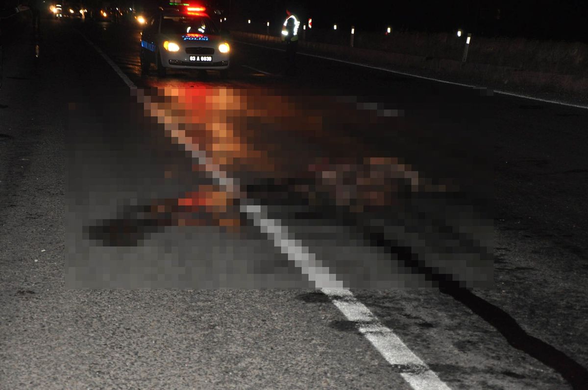 Karayoluna Çıkan Dana Trafiği Birbirine Kattı