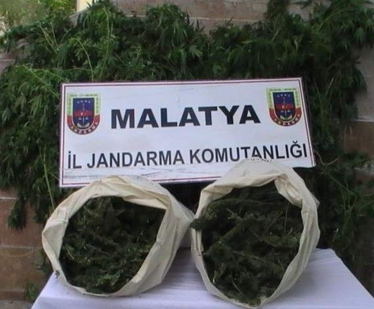 Malatya\'da 8 Kilo 338 Gram Esrar Ele Geçirildi