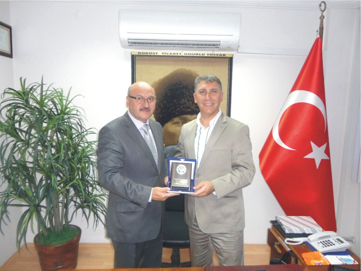 Ödemiş Kaymakamı Dölek\'ten Ticaret Odası\'na Ziyaret