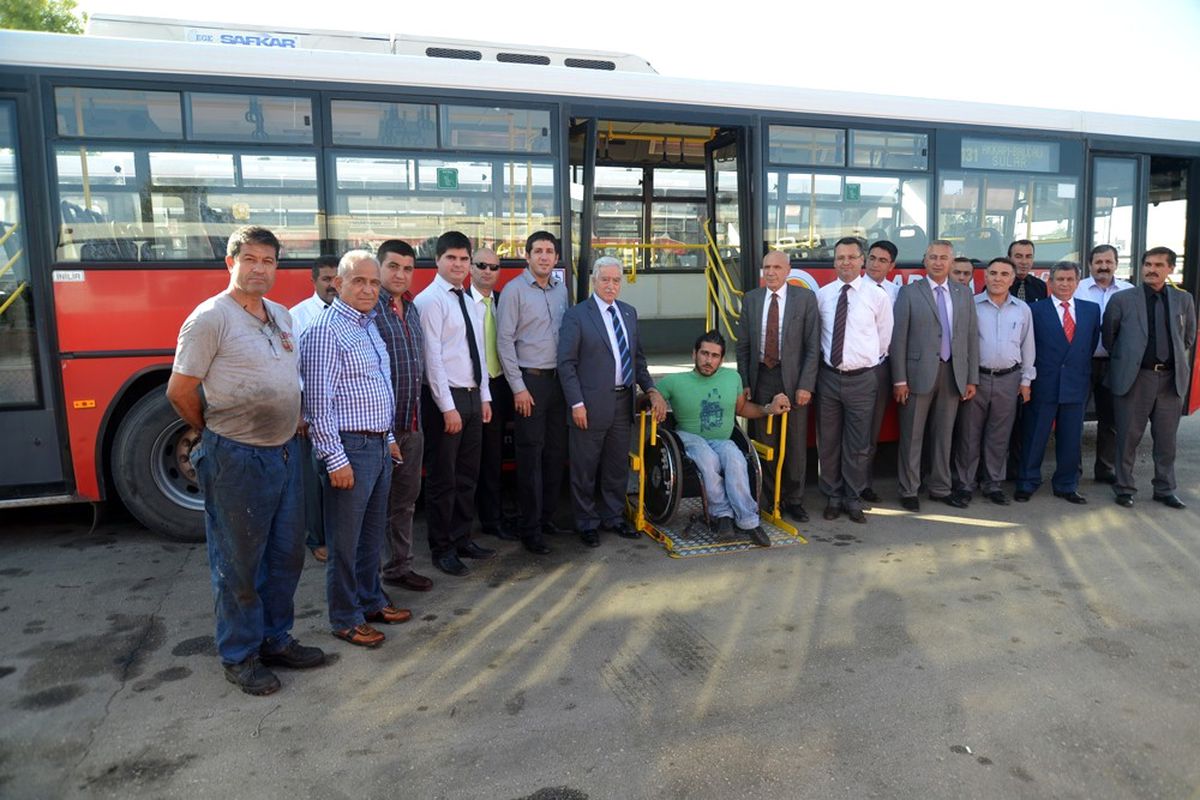 Belediye Otobüslerinde Engeller Kalktı