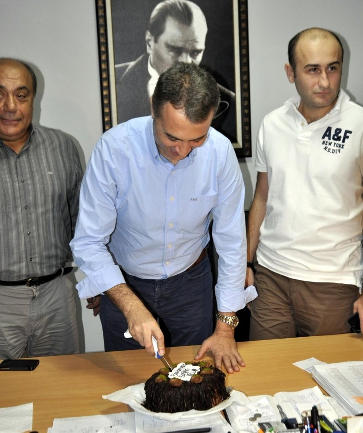 Beşiktaş Kulübü Başkanı Fikret Orman\'ın Doğum Günü Kutlandı