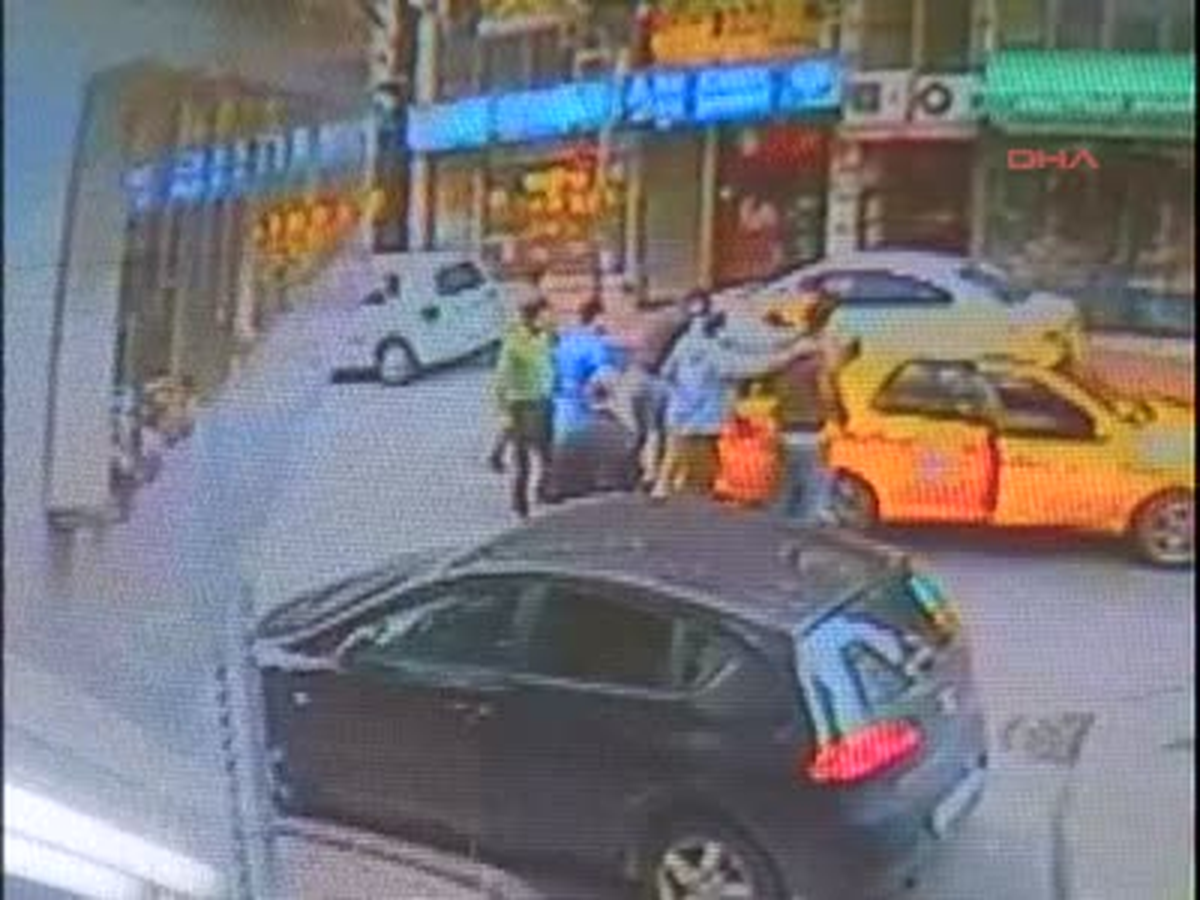 İşte Trafik Kazası Sonrası Yaşanan Terör