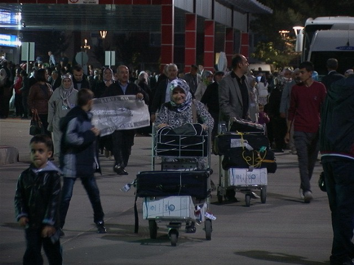 Malatya\'dan Kutsal Topraklara Giden İlk Kafile Döndü