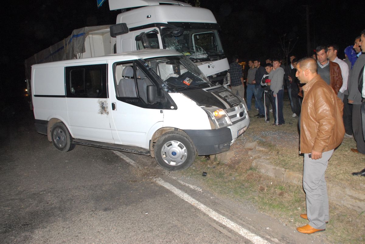 Siverek\'te Trafik Kazası: 1 Yaralı