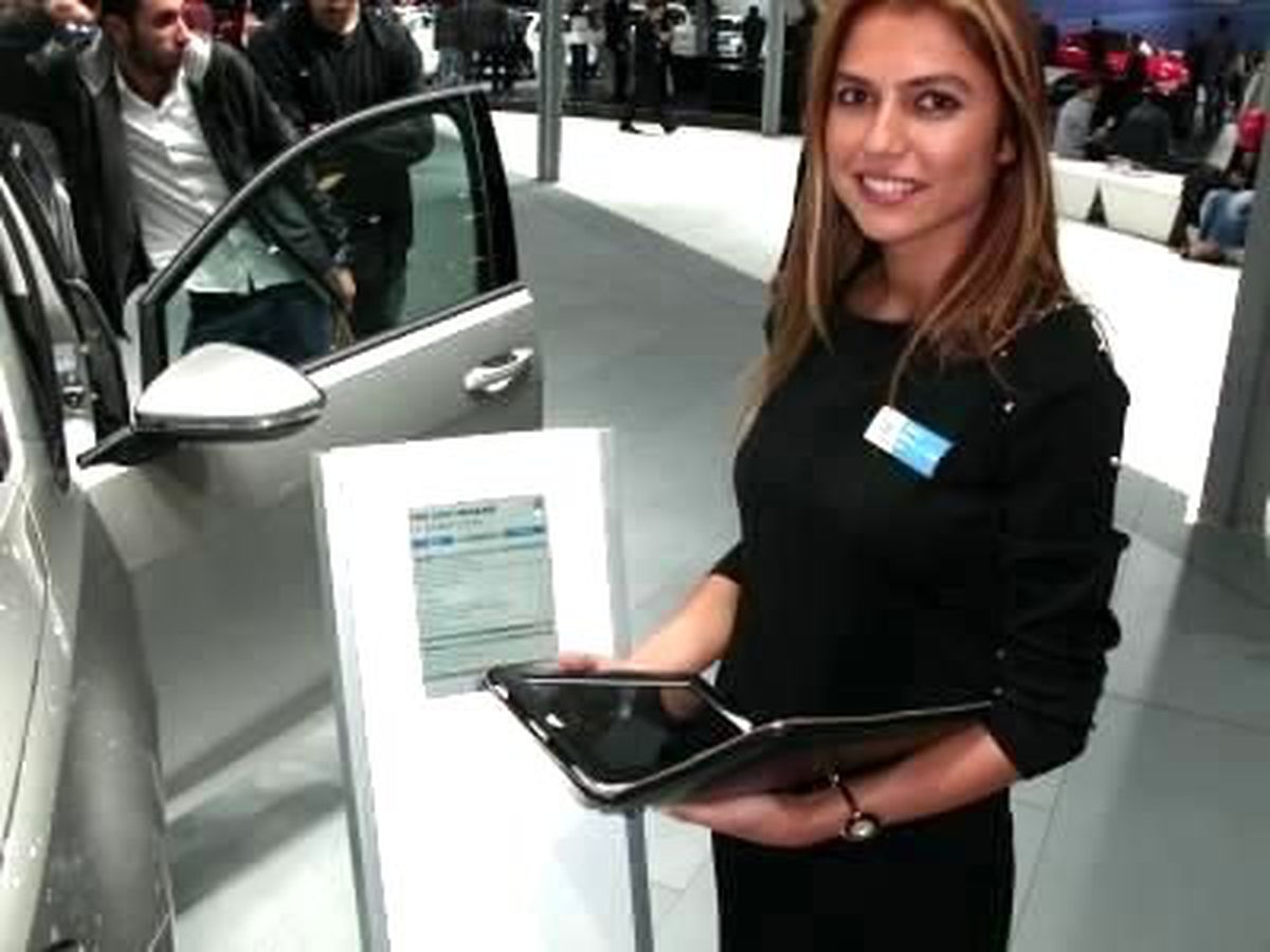 Vw Standında Ipad Teknolojisi ile Tanıtım!