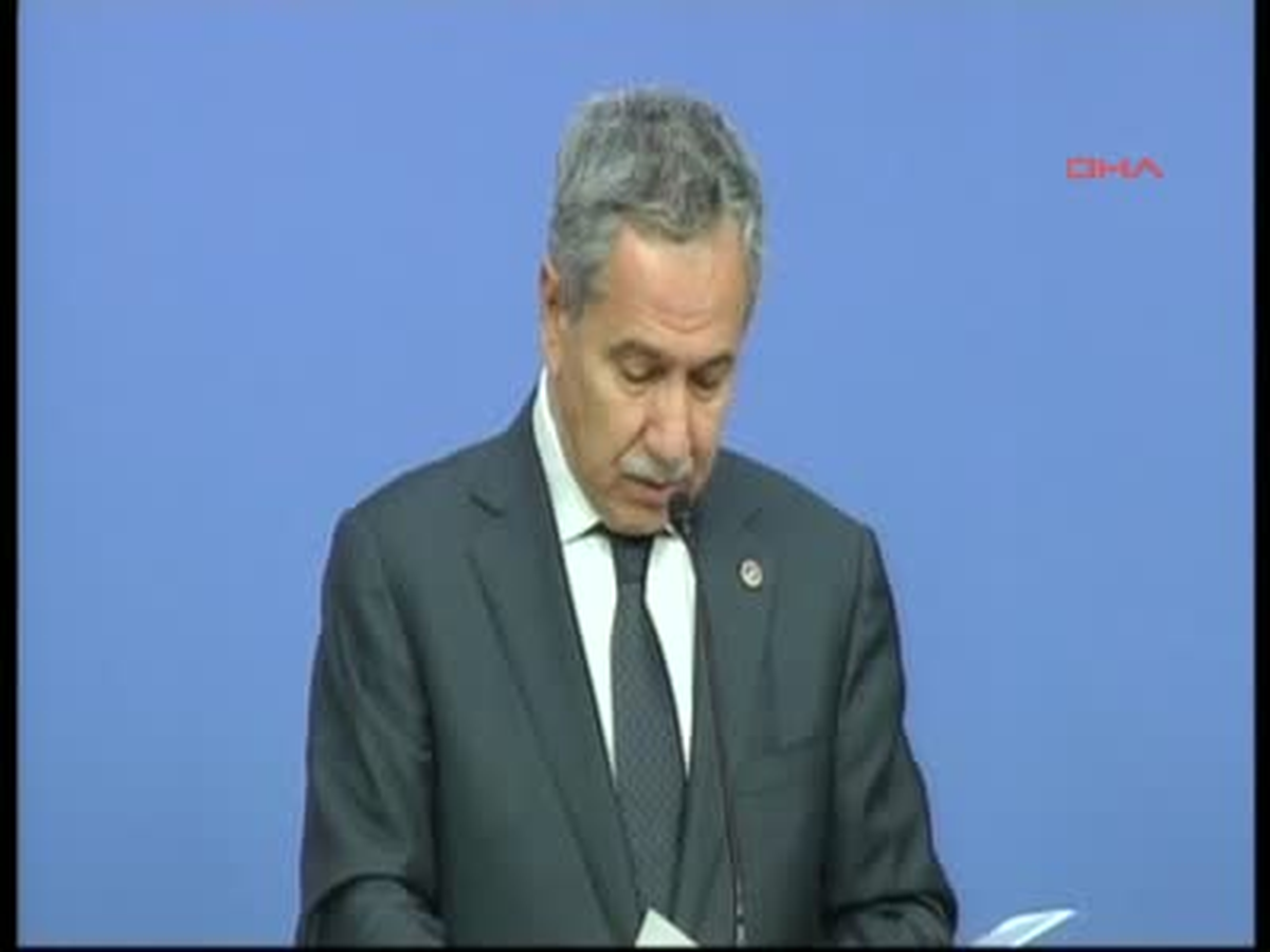Bülent Arınç: Biz de Silah Sesi Duyduk