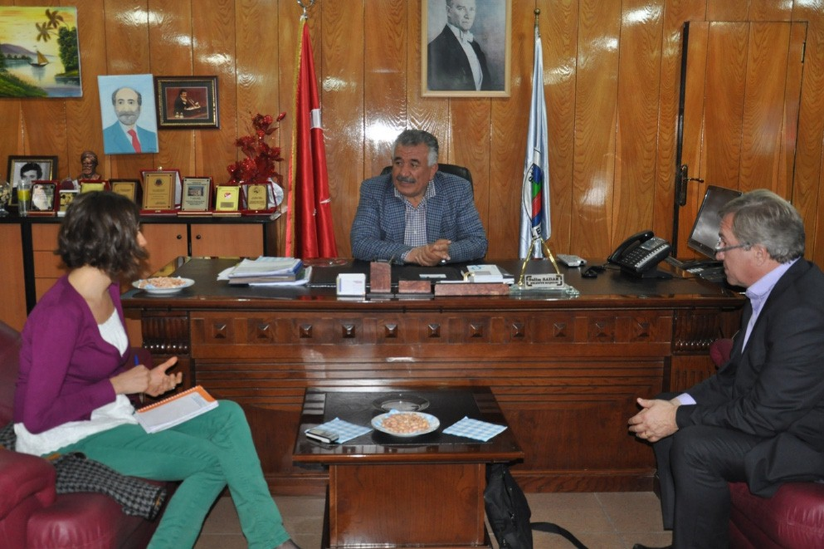 Fransız Heyetinden Sadak\'a Ziyaret