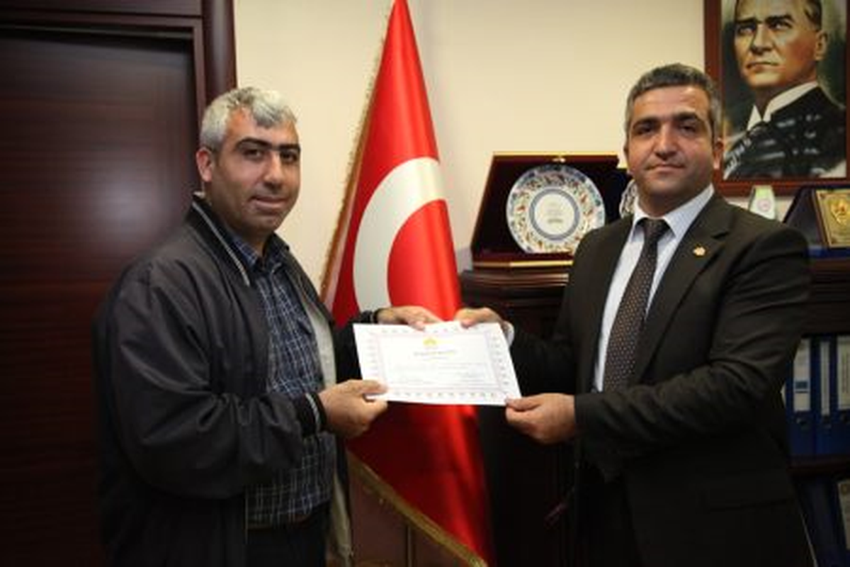İş Sağlığı ve Güvenliğine Dikkat Eden Personel Ödüllendirildi
