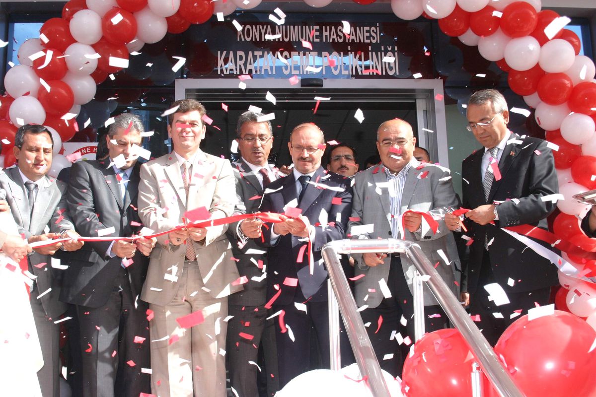 Karatay Semt Polikliniği Törenle Açıldı