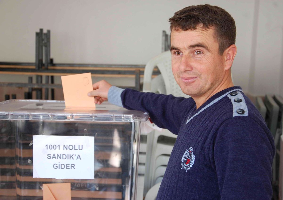 Naşa Beldesinde Referandum