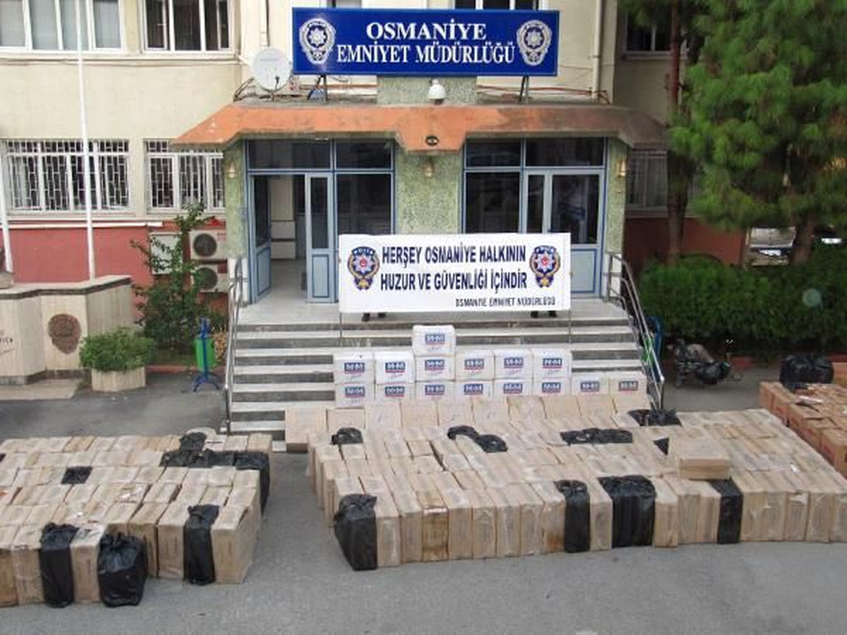 Osmaniye\'de Kaçak Sigara Operasyonu