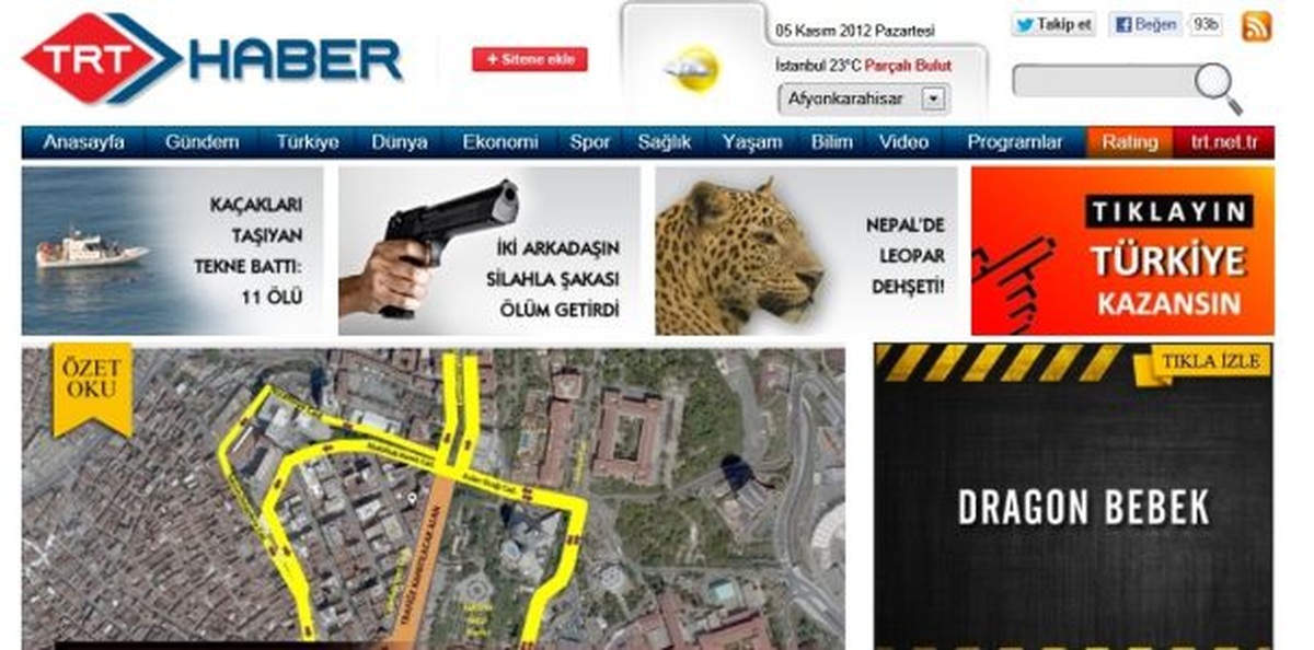 Türkiye\'nin Haber Kaynağı Parmaklarınızın Ucunda