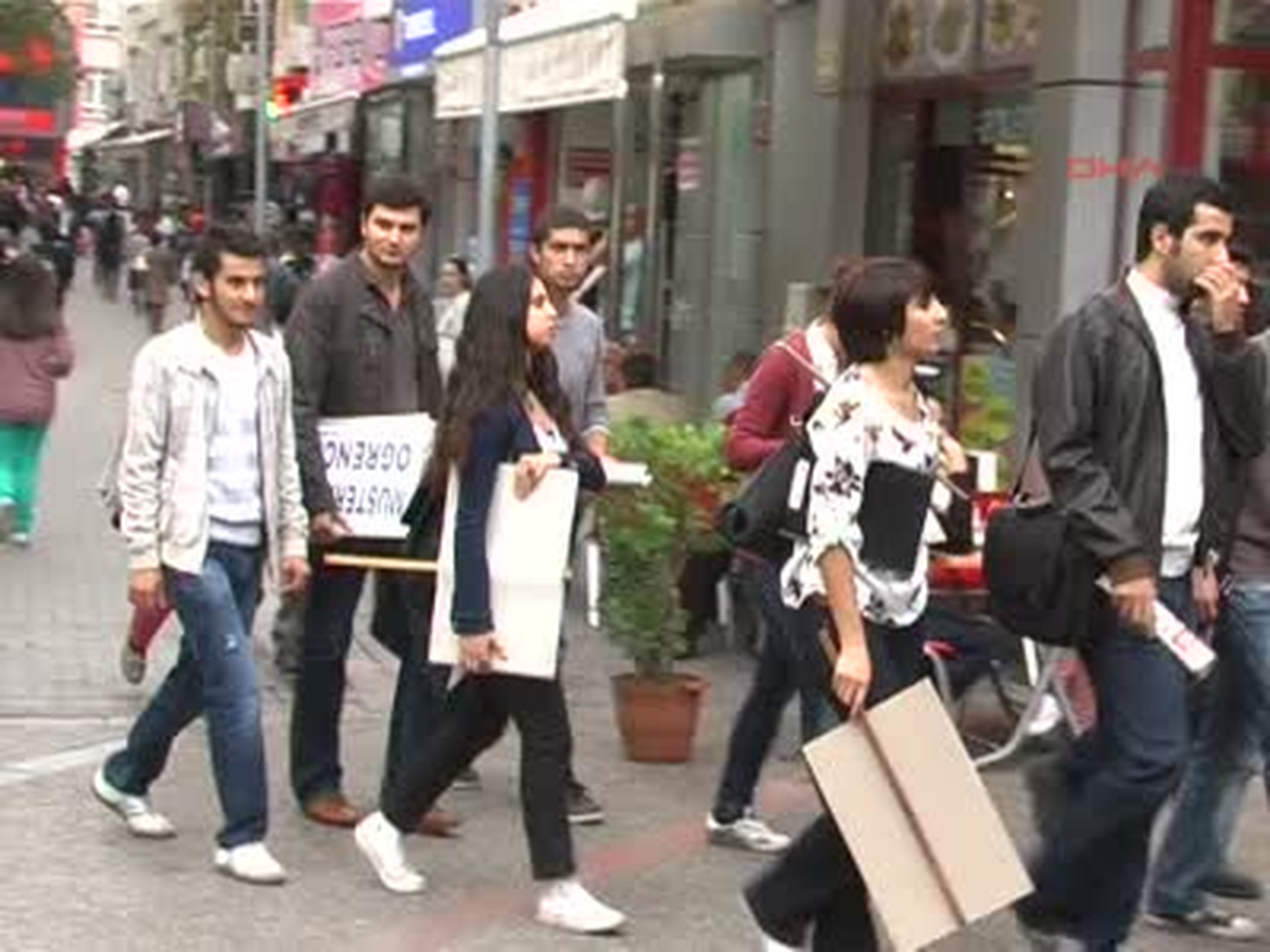 Balıkesir\'de YÖK Protestosu