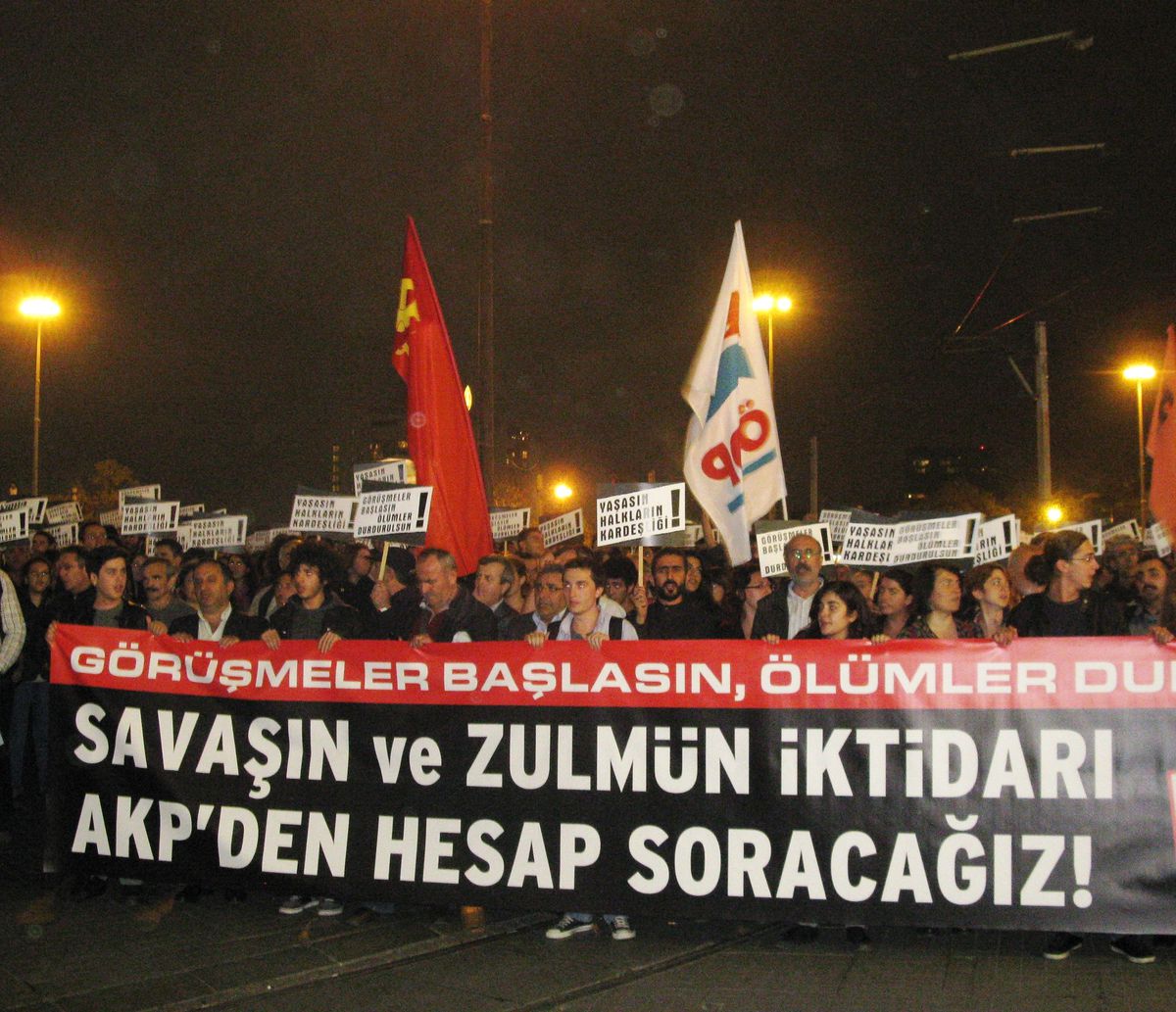 Cezaevlerindeki Açlık Grevine Destek Eylemi