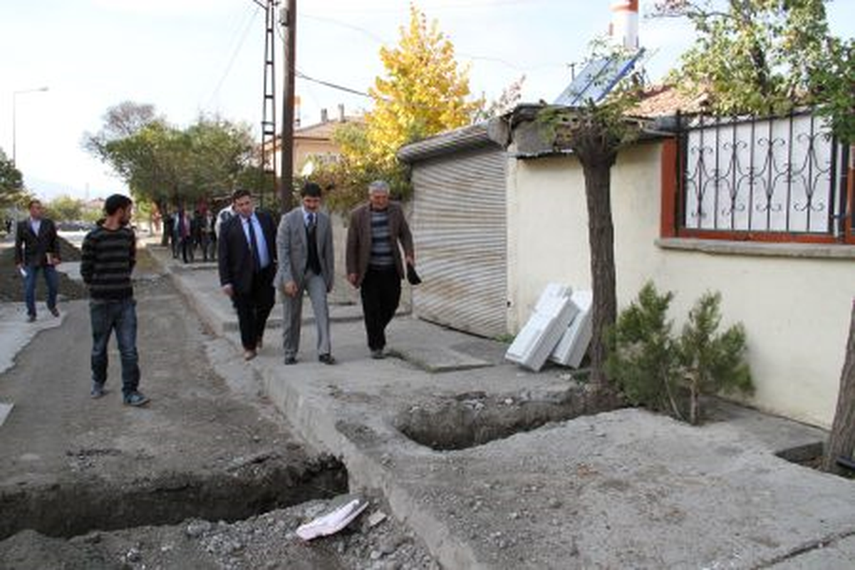 Kentin Tüm Altyapı Problemleri Aynı Anda Çözülüyor