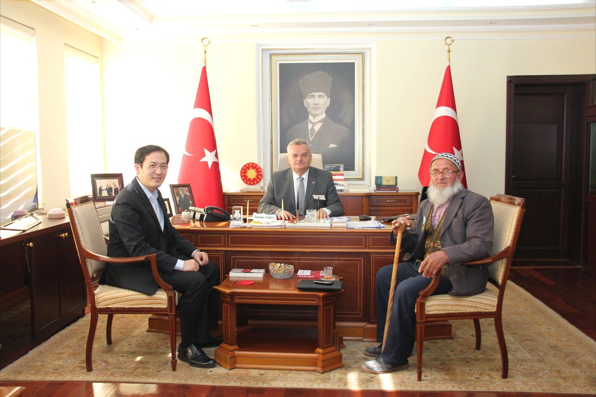 Kore Gazisi ile Koreli Firma Yetkilisi Çankırı\'da Buluştu