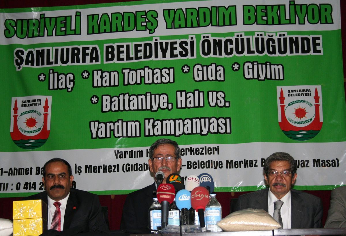 Şanlıurfa\'dan Suriye\'ye Yardım Eli Uzandı