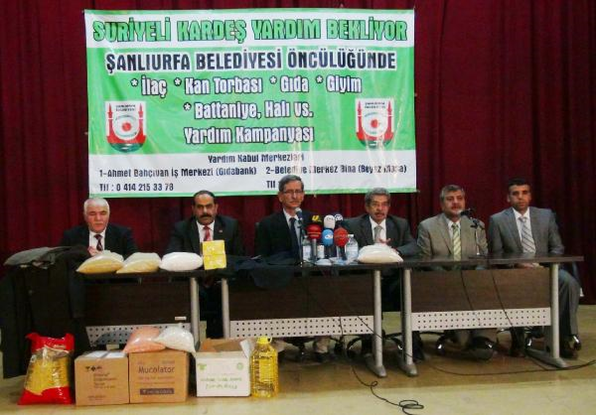 Şanlıurfa\'dan Suriye\'ye Yardım Kampanyası