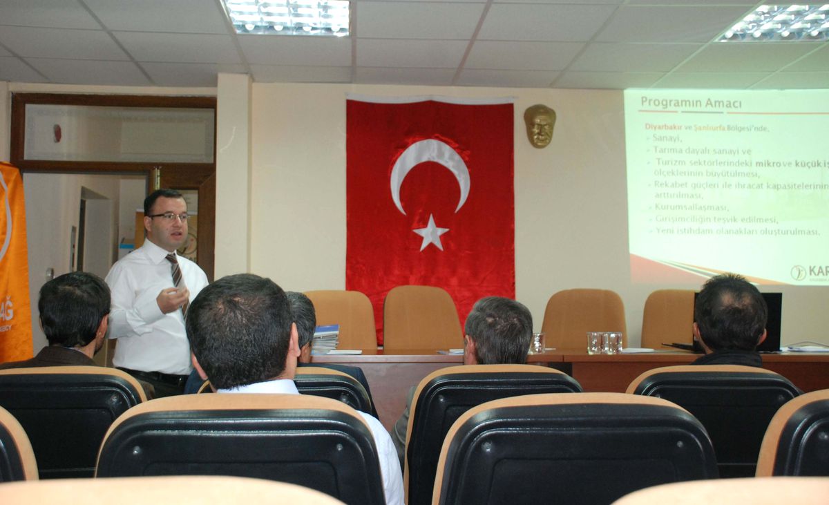 Şanlıurfa Ticaret Borsası\'nda "Mali Destek Programı" Bilgilendirme Toplantısı