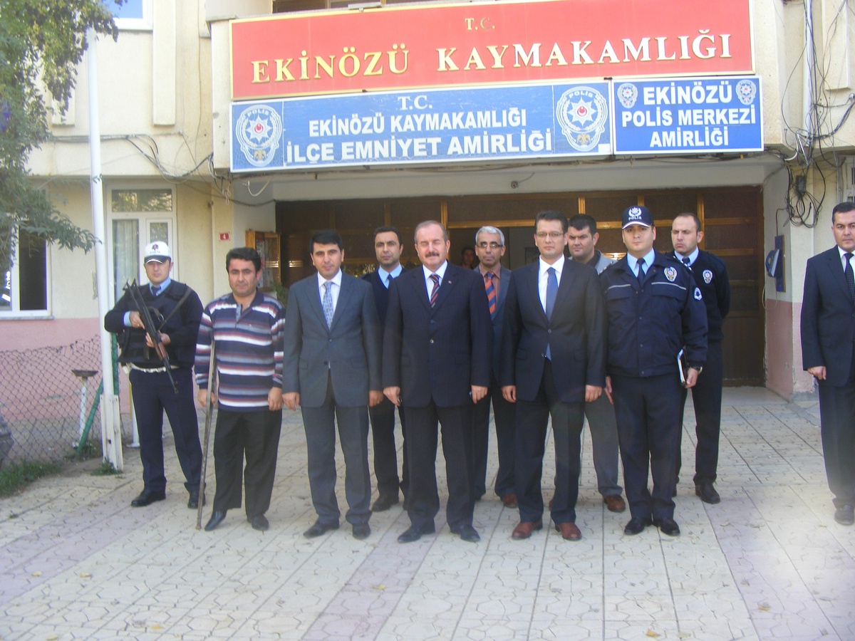 Vali Kocatepe, Ekinözü\'nü Ziyaret Etti