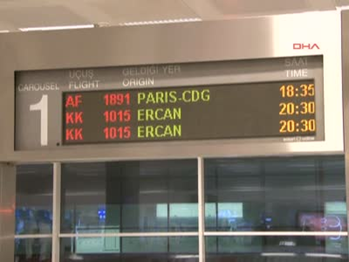 Air France Uçağı Sofya\'da Kaldı