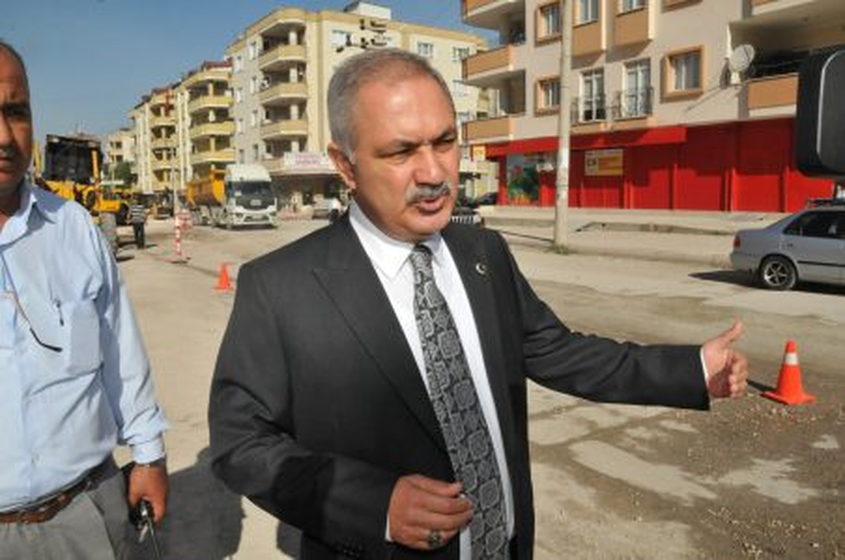 Alparslan Türkeş Caddesi Asfaltlanıyor
