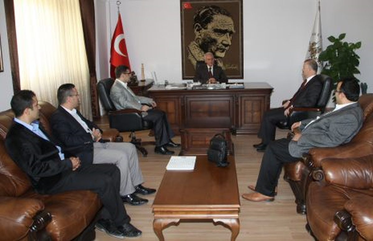 Başkan Akkaya\'ya Ziyaret