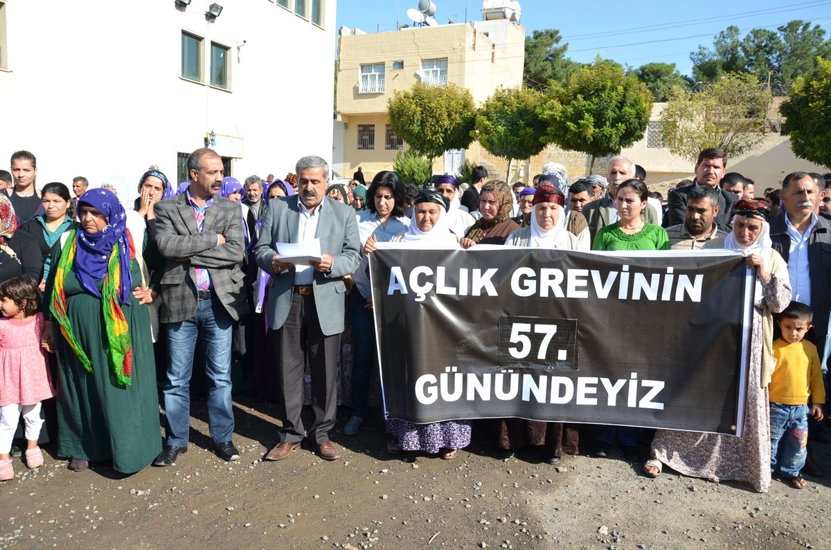 BDP Viranşehir Teşkilatı\'ndan Açlık Grevlerine Destek