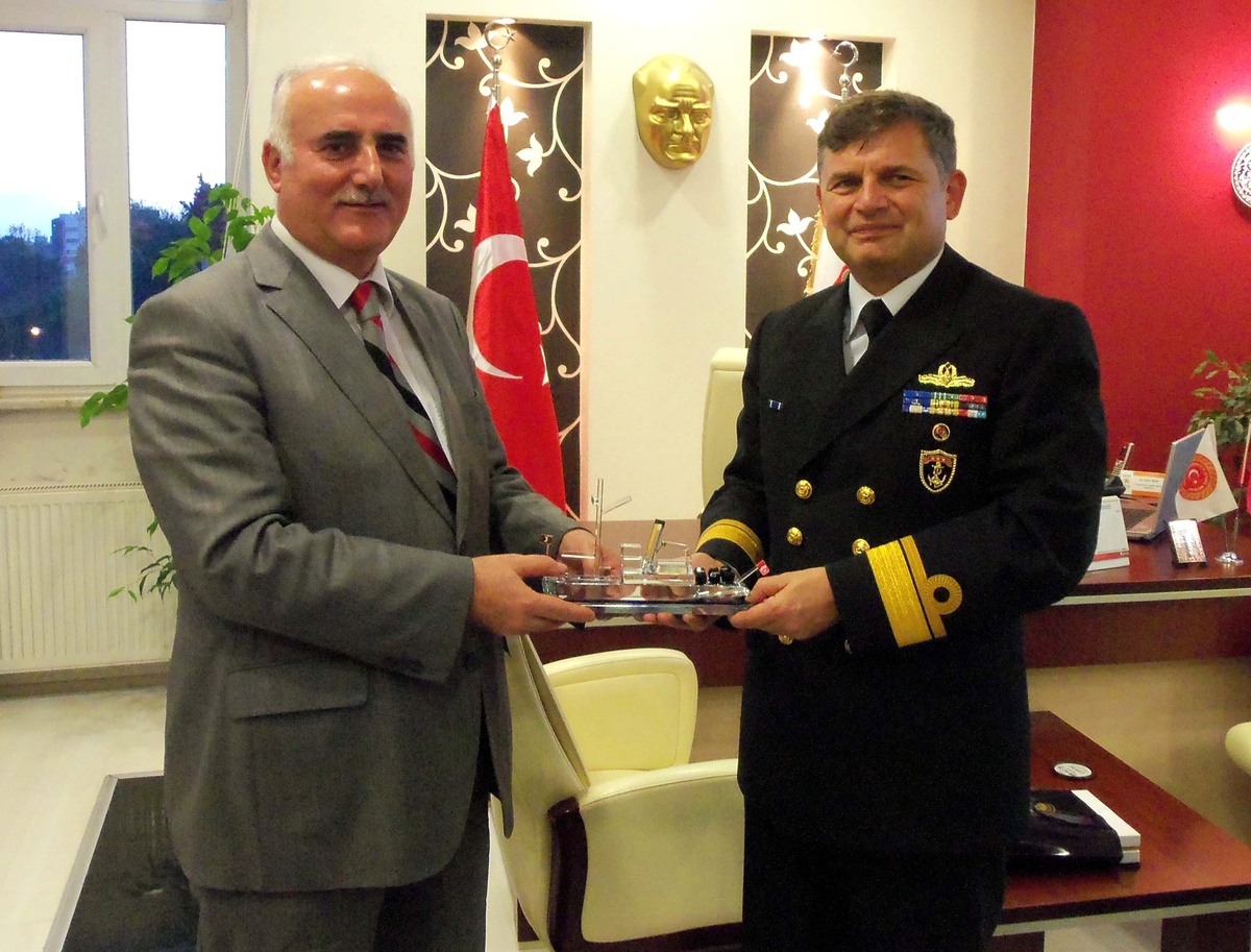 Boğaz Komutanından İl Genel Meclisine Ziyaret