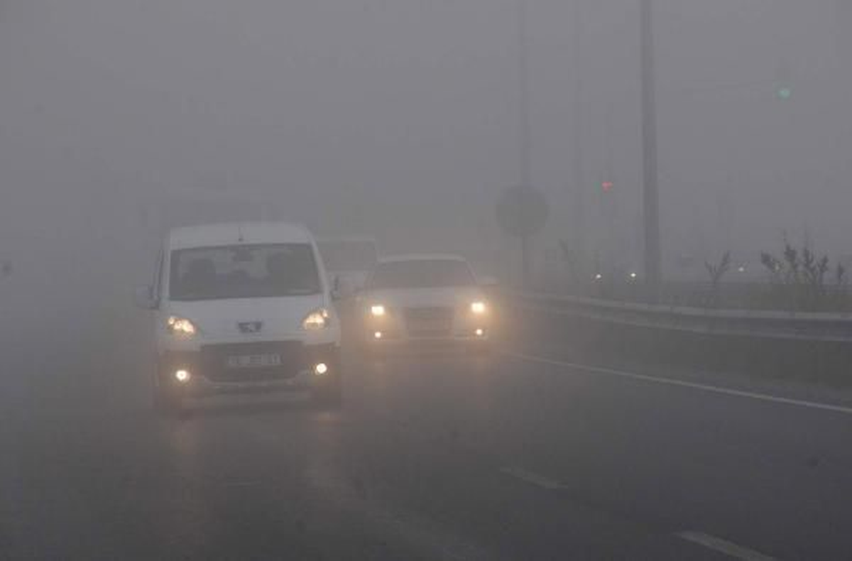 Bolu Dağı\'ndaki Sis ve Sağanak, Ulaşımı Olumsuz Etkiliyor (Fotoğraflı
