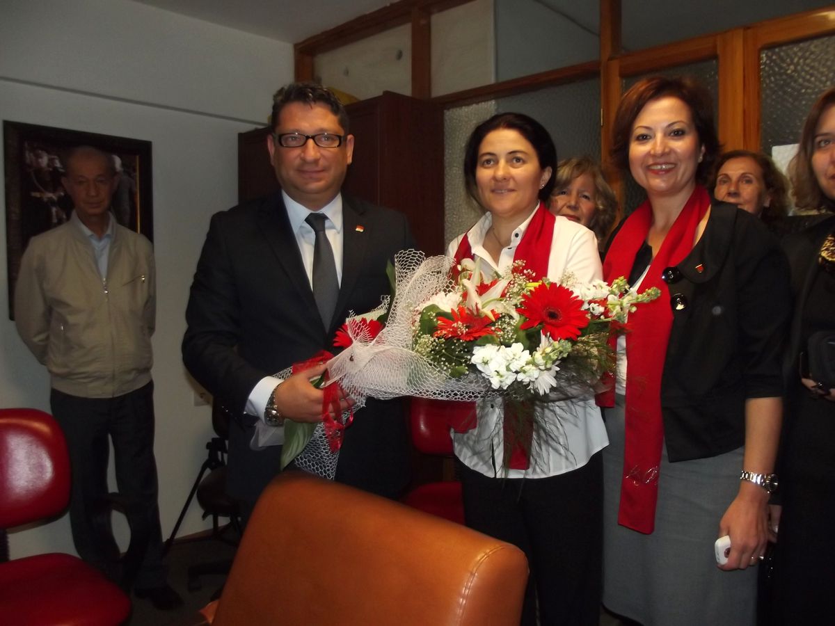 CHP Kadın Kolları Genel Başkanı Hilal Dokuzcan Aydın\'da