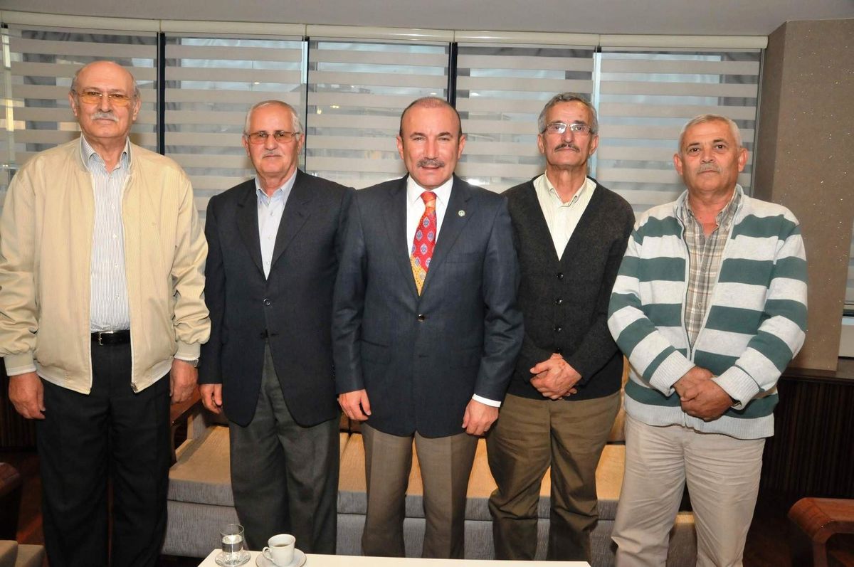 Emekliler, Başkan Doğan\'ı Ziyaret Etti