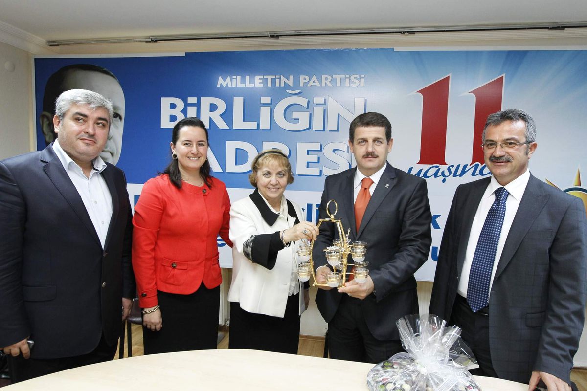 Gebze\'den İl Başkanı Civelek\'e Hayırlı Olsun Ziyareti