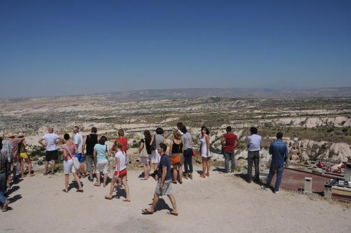 Kapadokya\'da Turist Sayısı 2,5 Milyona Yaklaştı