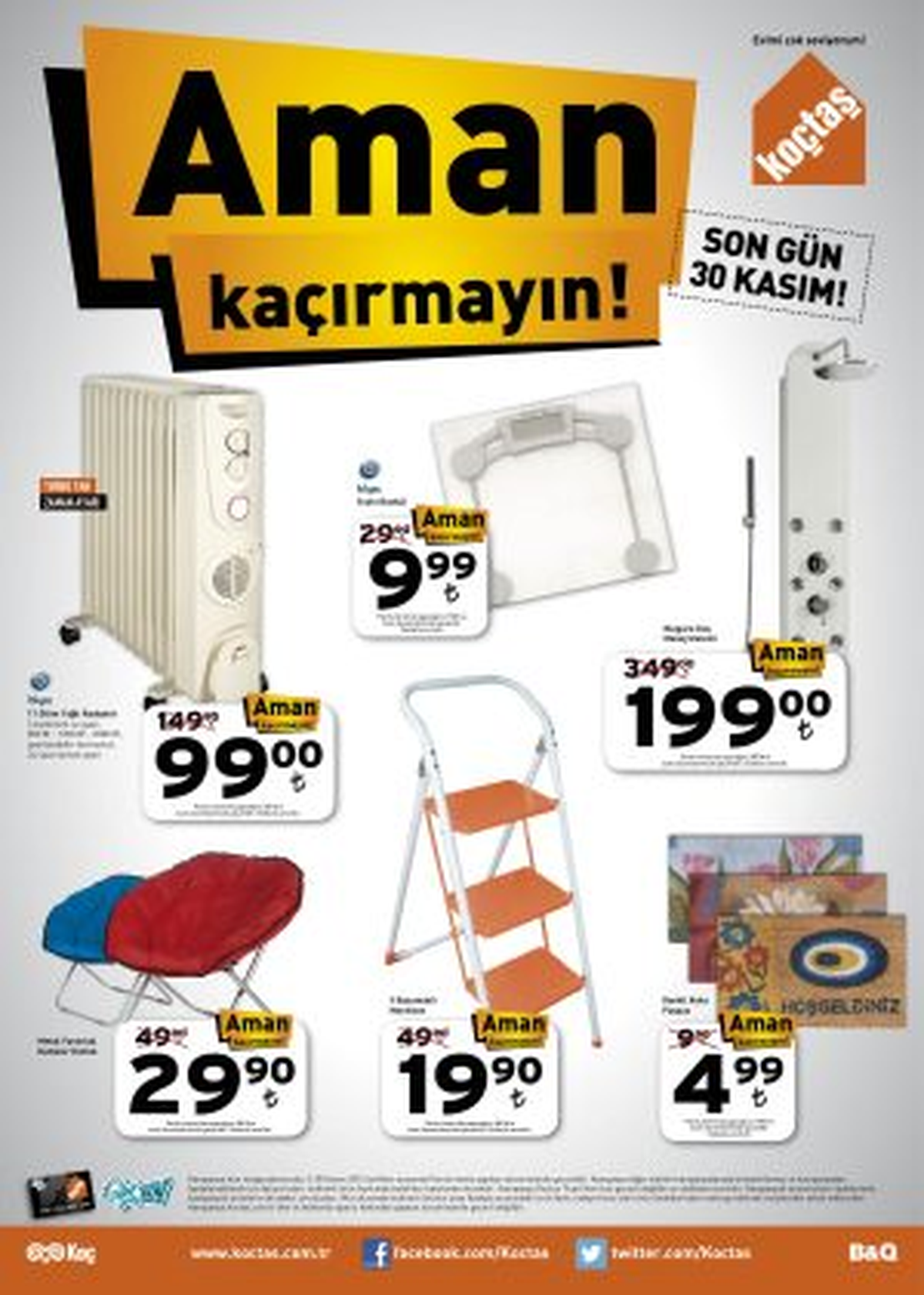 Koçtaş\'ın Kasım Ayı Fırsatlarını Kaçırmayın!