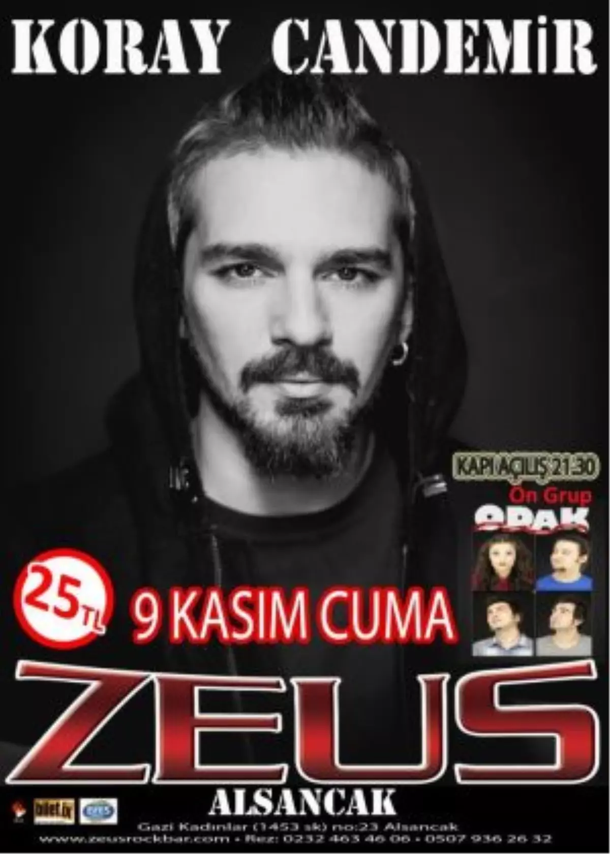 Koray Candemir Alsancak Zeus'ta Sevenleriyle Buluşuyor