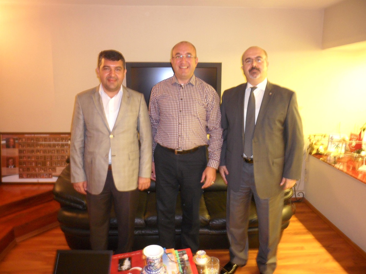 Mep Başkanı Özkaya\'dan Numan Olcar\'a Ziyaret