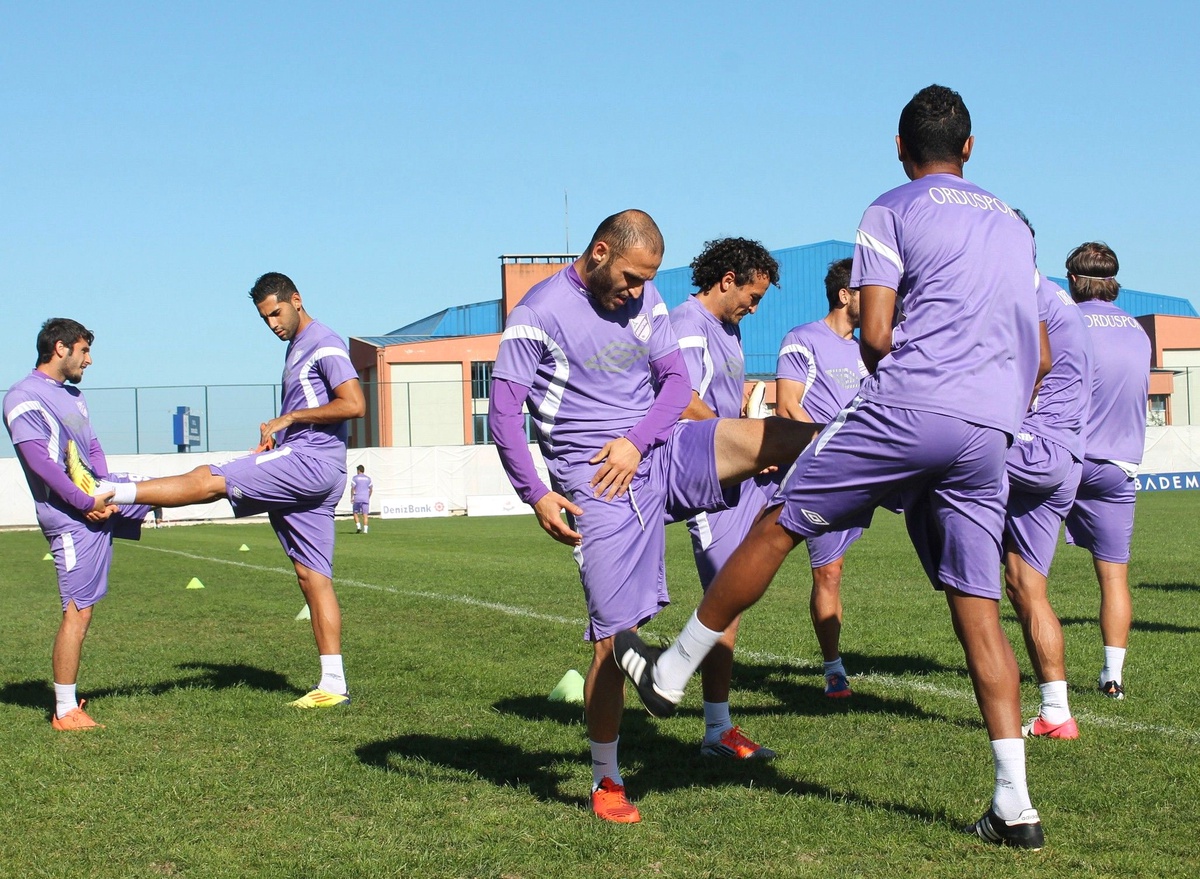 Orduspor, Fenerbahçe Maçı Hazırlıklarını Sürdürdü