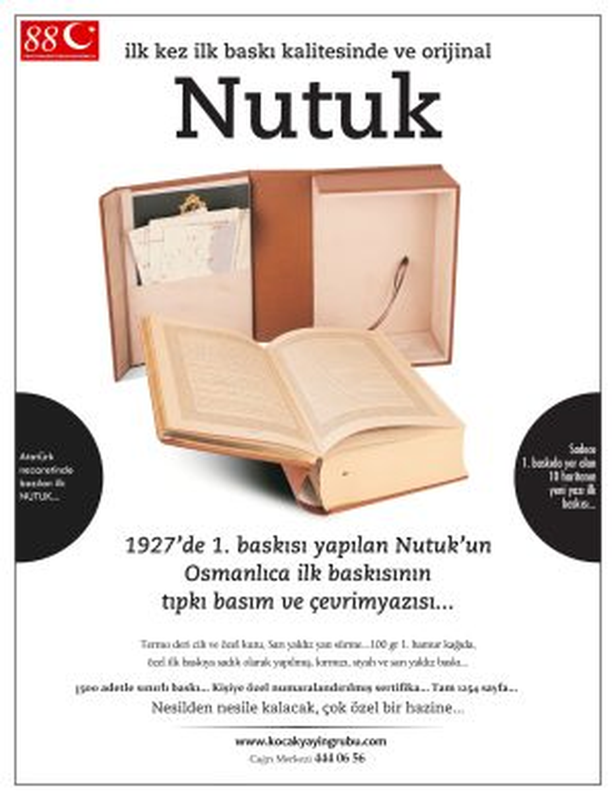 Özgün Dilinde Nutuk Satışta