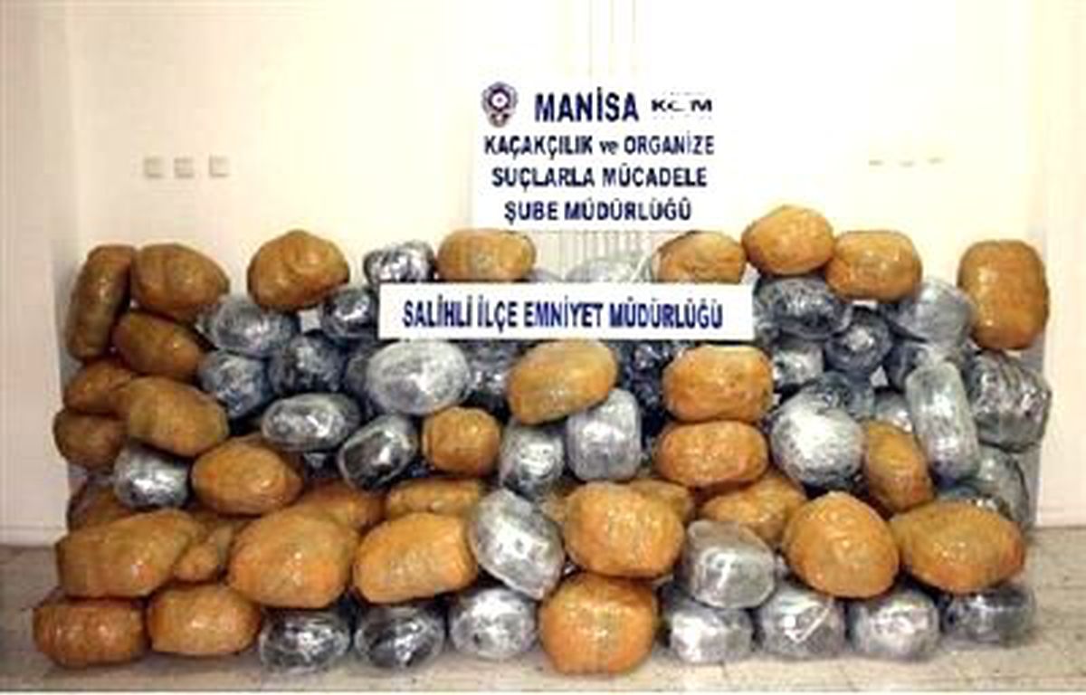 Salihli\'de 415 Kilo Esrar Ele Geçirildi